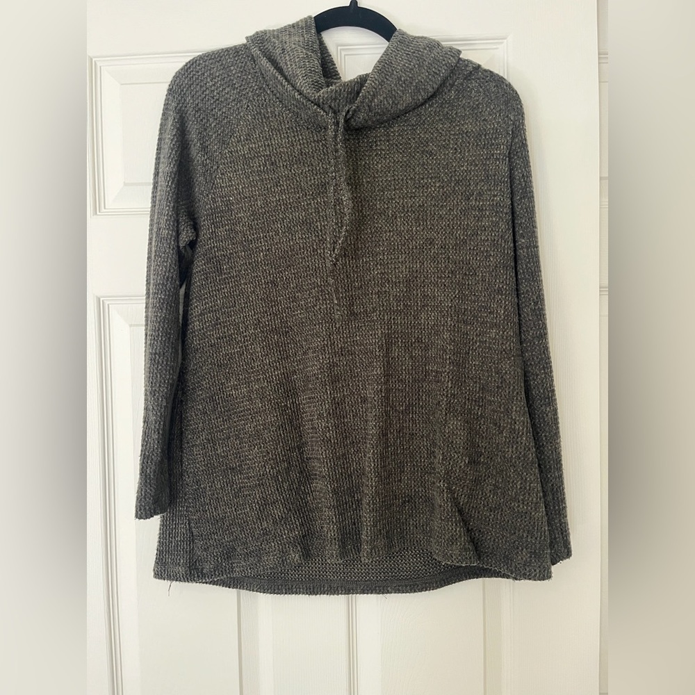 Cozy Charcoal Turtleneck Sweater